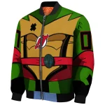 custom new jersey devils turtle armor bomber jacket best selling