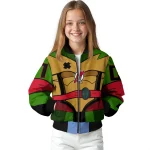 custom new jersey devils turtle armor bomber jacket best selling