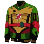 custom new jersey devils turtle armor varsity jacket best selling