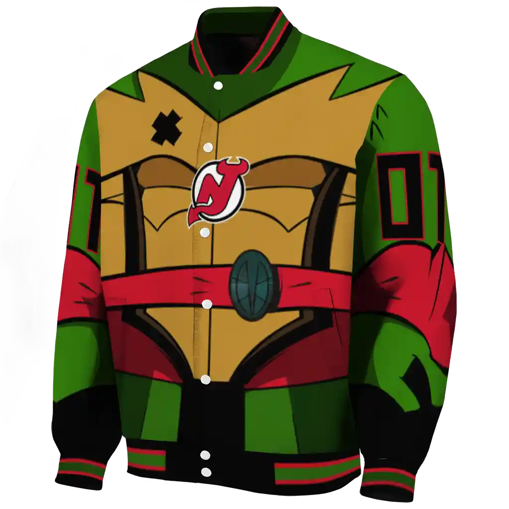 custom new jersey devils turtle armor varsity jacket best selling custom new jersey devils turtle armor varsity jacket best selling