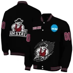 custom new mexico state aggies claw shred black varsity jacket best selling