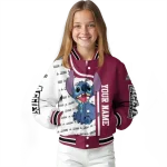 custom new mexico state aggies stitch laughing crimson varsity jacket best selling