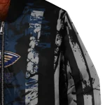 custom new orleans pelicans star stripes navy black bomber jacket best selling