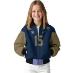 custom new orleans pelicans team patch navy bomber jacket best selling