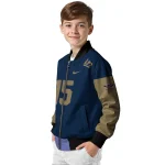 custom new orleans pelicans team patch navy bomber jacket best selling