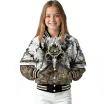custom new york mets deer skull camouflage white varsity jacket best selling