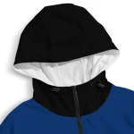 custom new york mets flame trim blue black windbreaker jacket best selling