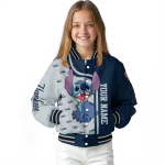 custom new york yankees stitch laughing navy varsity jacket best selling