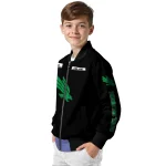 custom north texas mean green american flag skull black bomber jacket best selling