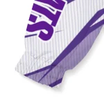 custom northwestern wildcats abstract streaks purple windbreaker jacket best selling