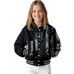 custom notre dame fighting irish star stripes navy black varsity jacket best selling