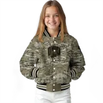custom ohio bobcats camouflage abstract camouflage varsity jacket best selling