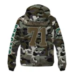 custom ohio bobcats skull camo camouflage windbreaker jacket best selling