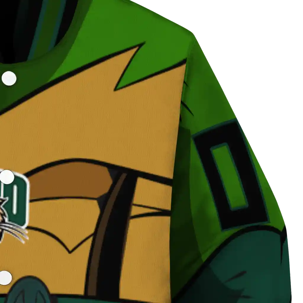 custom ohio bobcats turtle armor varsity jacket premium grade custom ohio bobcats turtle armor varsity jacket premium grade