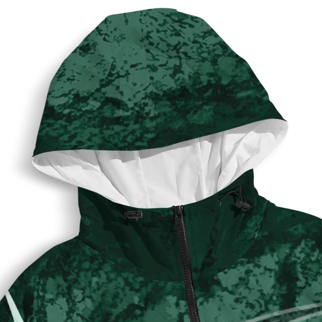custom ohio bobcats us rock star green windbreaker jacket premium grade custom ohio bobcats us rock star green windbreaker jacket premium grade