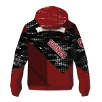 custom oklahoma sooners arrow matrix crimson black windbreaker jacket best selling