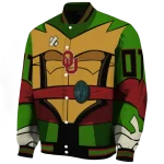 custom oklahoma sooners turtle armor varsity jacket best selling