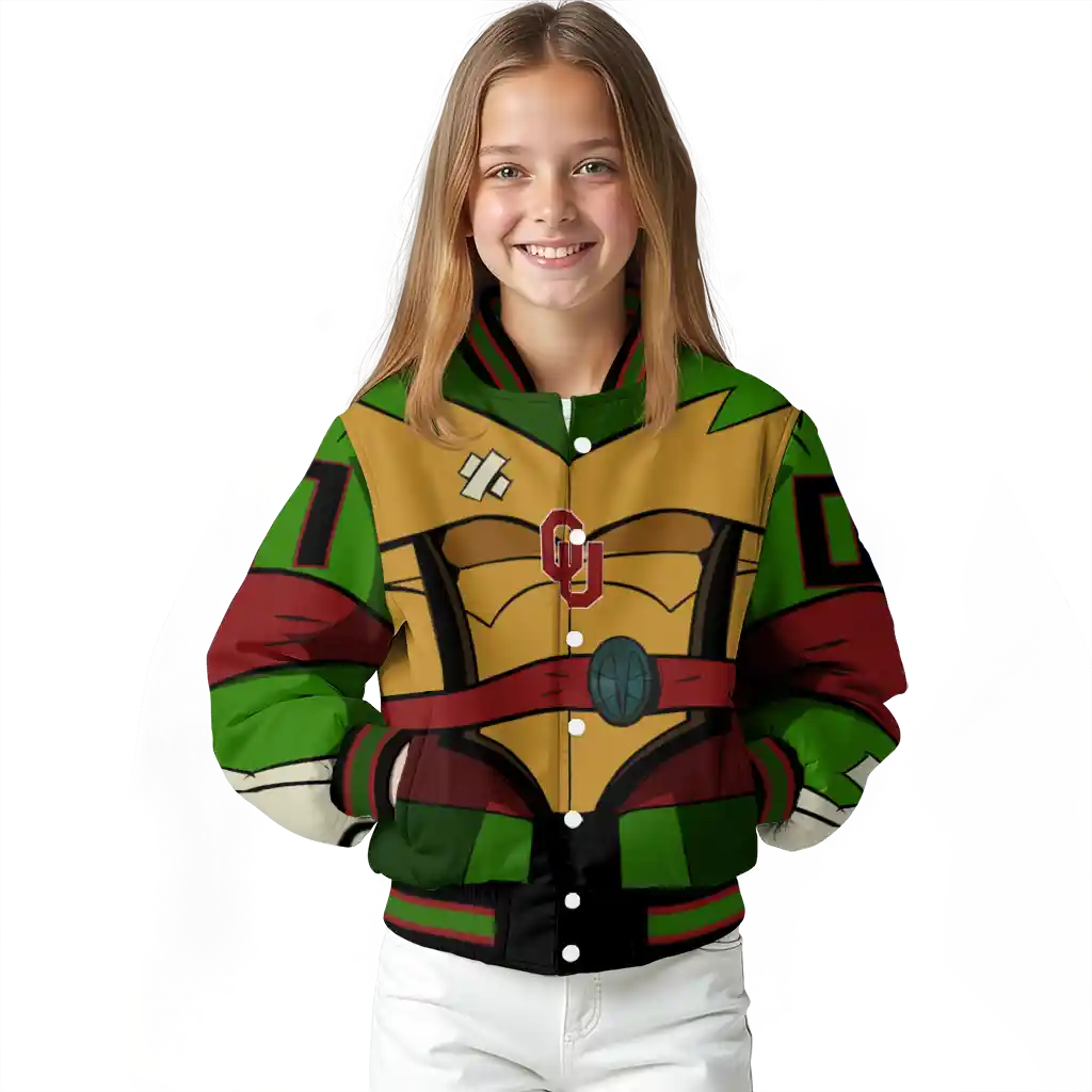 custom oklahoma sooners turtle armor varsity jacket top rated custom oklahoma sooners turtle armor varsity jacket top rated