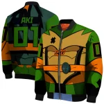 custom oklahoma state cowboys turtle armor bomber jacket best selling