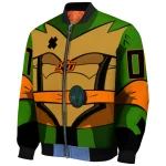 custom oklahoma state cowboys turtle armor bomber jacket best selling