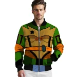 custom oklahoma state cowboys turtle armor bomber jacket best selling