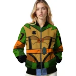custom oklahoma state cowboys turtle armor bomber jacket best selling