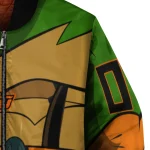 custom oklahoma state cowboys turtle armor bomber jacket best selling