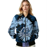 custom old dominion monarchs burst splatter blue bomber jacket best selling