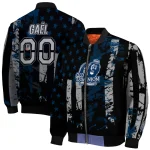 custom old dominion monarchs star stripes blue black bomber jacket best selling
