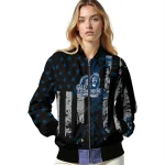 custom old dominion monarchs star stripes blue black bomber jacket best selling