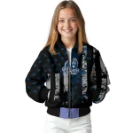 custom old dominion monarchs star stripes blue black bomber jacket best selling