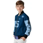custom old dominion monarchs team patch blue bomber jacket best selling