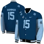 custom old dominion monarchs team patch blue varsity jacket best selling