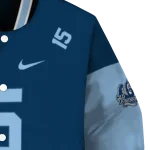 custom old dominion monarchs team patch blue varsity jacket best selling