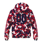 custom ole miss rebels camouflage mashup red windbreaker jacket best selling