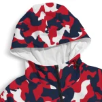 custom ole miss rebels camouflage mashup red windbreaker jacket best selling