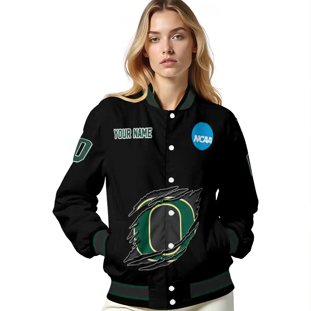 custom oregon ducks claw shred black varsity jacket latest model custom oregon ducks claw shred black varsity jacket latest model