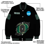 custom oregon ducks claw shred black varsity jacket best selling