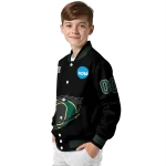 custom oregon ducks claw shred black varsity jacket best selling