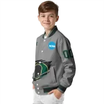 custom oregon ducks feral slash grey varsity jacket best selling
