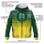 custom oregon ducks pattern layers green windbreaker jacket best selling