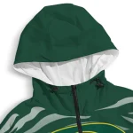 custom oregon ducks pattern layers green windbreaker jacket best selling