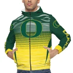 custom oregon ducks pattern layers green windbreaker jacket best selling