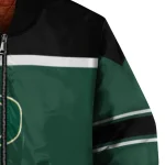 custom oregon ducks stripe statement green black bomber jacket best selling