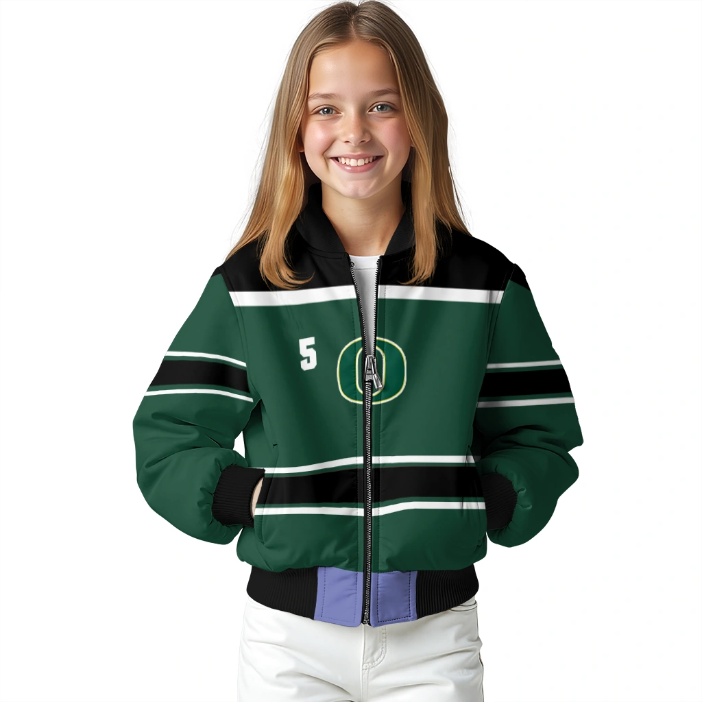 custom oregon ducks stripe statement green black bomber jacket top rated custom oregon ducks stripe statement green black bomber jacket top rated