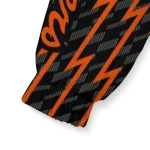 custom oregon state beavers lightning strike grid orange windbreaker jacket best selling