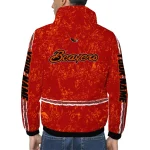 custom oregon state beavers shards cluster orange windbreaker jacket best selling