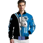 custom orlando magic snoopy head blue bomber jacket best selling