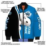 custom orlando magic snoopy head blue bomber jacket best selling