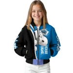 custom orlando magic snoopy head blue bomber jacket best selling